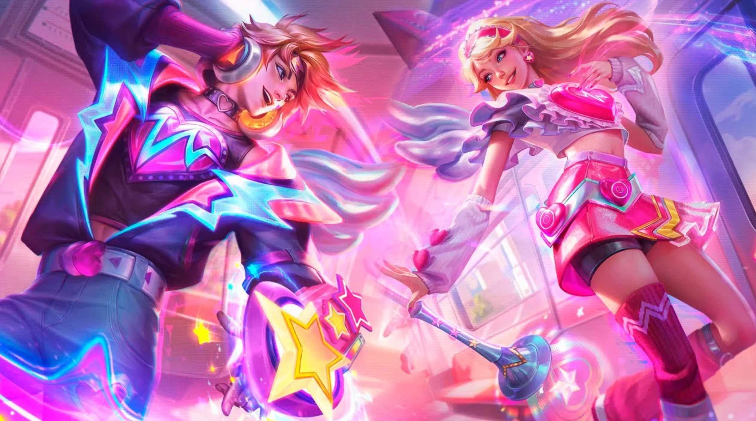 Ezreal and Lux
